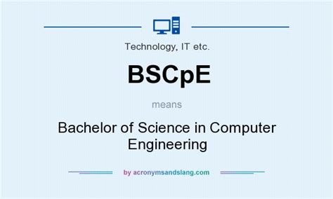bscpe meaning|BACHELOR OF SCIENCE IN COMPUTER ENGINEERING.